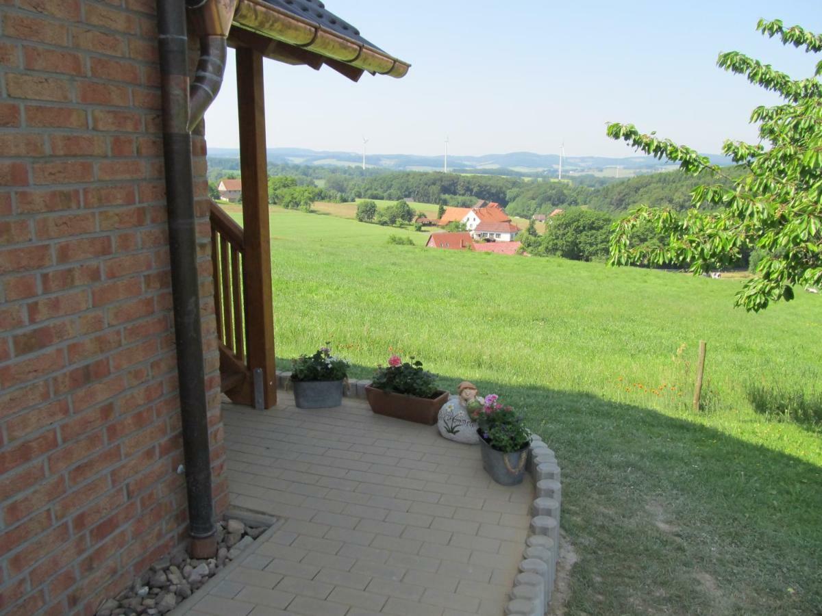 Landhaus Panoramablick, Kreth Apartment Extertal Exterior foto